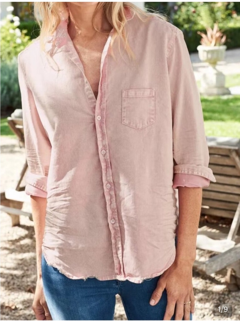 Frank & Eileen Barry Famous Denim Shirt